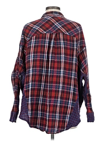 Free People Long Sleeve Button-Down Shirt (view 2)