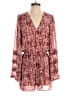 Voge Boutique Paisley Burgundy Brown Romper Size S - photo 1