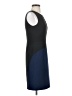BCBGMAXAZRIA Color Block Blue Cocktail Dress Size 4 - photo 4