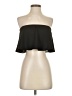 Superdown 100% Polyester Black Sleeveless Top Size S - photo 1