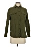 Madewell Houndstooth Green Long Sleeve Button-Down Shirt Size XXS - photo 1