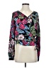 Tiny 100% Rayon Black Long Sleeve Blouse Size XS - photo 1