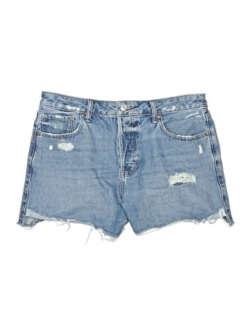 Express Denim Shorts (view 1)
