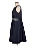 Nine West 100% Polyester Solid Blue Cocktail Dress Size 8 - photo 5