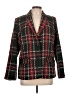 Appleseeds Plaid Red Blazer Size 12 - photo 1