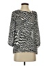Banana Republic 100% Polyester Black 3/4 Sleeve Blouse Size XS - photo 1
