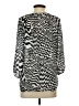 Banana Republic 100% Polyester Black 3/4 Sleeve Blouse Size XS - photo 2