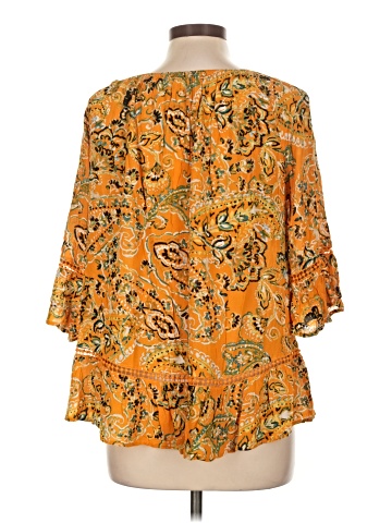 Fever 3/4 Sleeve Blouse (view 2)