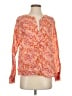 J.Crew 100% Ramie Orange Long Sleeve Blouse Size S - photo 1