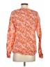 J.Crew 100% Ramie Orange Long Sleeve Blouse Size S - photo 2