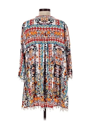 Umgee 3/4 Sleeve Blouse (view 2)