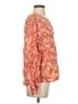 J.Crew 100% Ramie Orange Long Sleeve Blouse Size S - photo 4