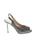 Jimmy Choo Silver Heels Size EU 38 - photo 1