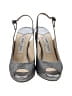 Jimmy Choo Silver Heels Size EU 38 - photo 2