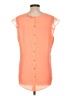 Apt. 9 100% Polyester Orange Sleeveless Blouse Size L - photo 2