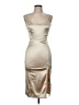 Forever 21 Metallic Tan Cocktail Dress Size M - photo 1