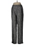 Sunny Leigh 100% Silk Tweed Silver Silk Pants Size 6 - photo 2