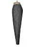 Sunny Leigh 100% Silk Tweed Silver Silk Pants Size 6 - photo 5