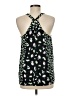 Lauren Conrad 100% Polyester Black Sleeveless Blouse Size M - photo 2