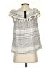I. Madeline 100% Rayon Silver Sleeveless Blouse Size S - photo 2