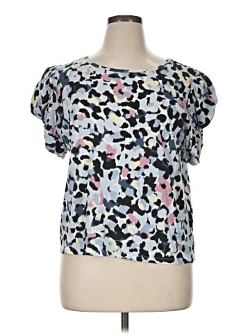 Bobeau Short Sleeve Top (view 1)