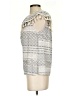 I. Madeline 100% Rayon Silver Sleeveless Blouse Size S - photo 5