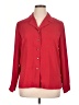 Sag Harbor 100% Polyester Red Long Sleeve Blouse Size 14 - photo 1