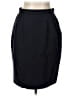 Anne Klein II 100% Wool Solid Black Wool Skirt Size 14 - photo 1