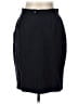 Anne Klein II 100% Wool Solid Black Wool Skirt Size 14 - photo 2