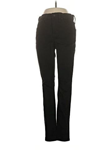 Madewell 9" Mid-Rise Skinny Jeans in ISKO Stay Black&trade; (view 1)