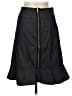 Garnish Solid Black Gray Casual Skirt Size M - photo 2