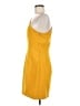 Gianni Bini Solid Yellow Cocktail Dress Size 8 - photo 5