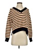 Madewell Stripes Brown Pullover Sweater Size XS - photo 1