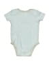 Little Beginnings Blue Short Sleeve Onesie Size 3-6 mo - photo 2