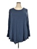 Glitterscape Blue Long Sleeve Top Size 2X - photo 1