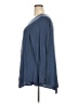 Glitterscape Blue Long Sleeve Top Size 2X - photo 5