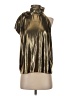 Generation Love 100% Polyester Metallic Gold Sleeveless Blouse Size S - photo 1