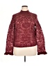 By Anthropologie Paisley Burgundy Wool Pullover Sweater Size XL - photo 1