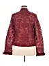 By Anthropologie Paisley Burgundy Wool Pullover Sweater Size XL - photo 2