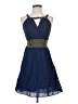 Unbranded Blue Cocktail Dress Size XXS (estimated) - photo 1