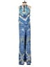 Hale Bob Paisley Blue Jumpsuit Size S - photo 2