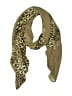 L.I.B. New York 100% Polyester Animal Print Tan Brown Scarf One size - photo 1