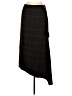 MNG Plaid Black Formal Skirt Size 6 - photo 1