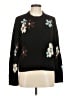 Rails Floral Black Pullover Sweater Size M - photo 1