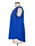 Pleione 100% Polyester Blue Sleeveless Blouse Size M - photo 5