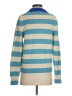 Boden 100% Cotton Stripes Blue Pullover Sweater Size S - photo 2