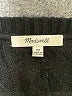 Madewell 100% Merino Black Wool Sweater Size XS - photo 6