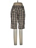 Paper Boy Plaid Green Casual Pants Size 10 - photo 2