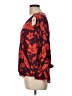 Easel 100% Polyester Red Long Sleeve Blouse Size L - photo 5