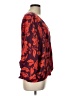 Easel 100% Polyester Red Long Sleeve Blouse Size L - photo 4
